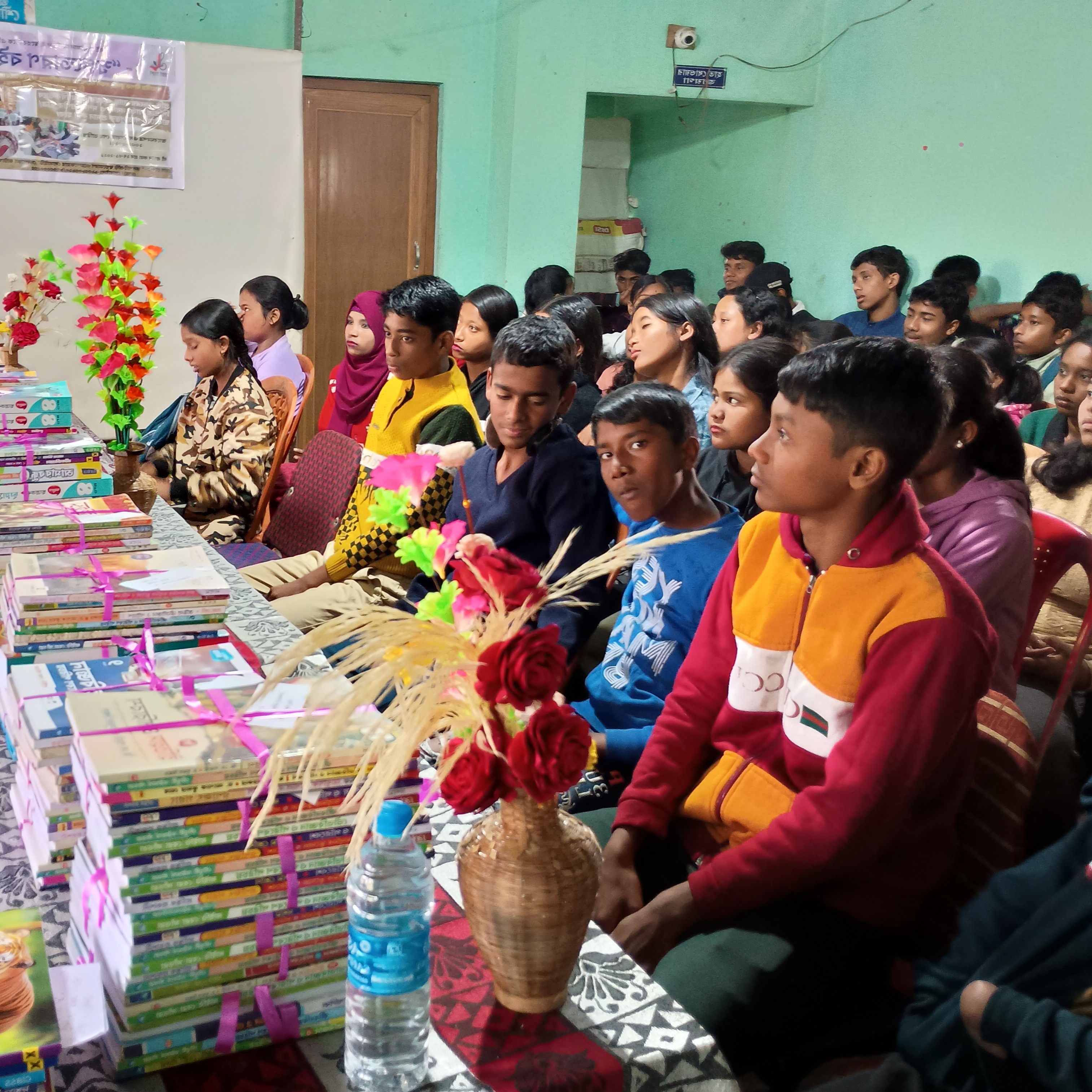 Book Distribution for Poor Families